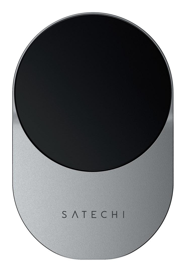 Satechi Satechi Qi2 trådløs biloplader - Qi2 15W trådløs biloplader kompatibel med MagSafe (space grey)