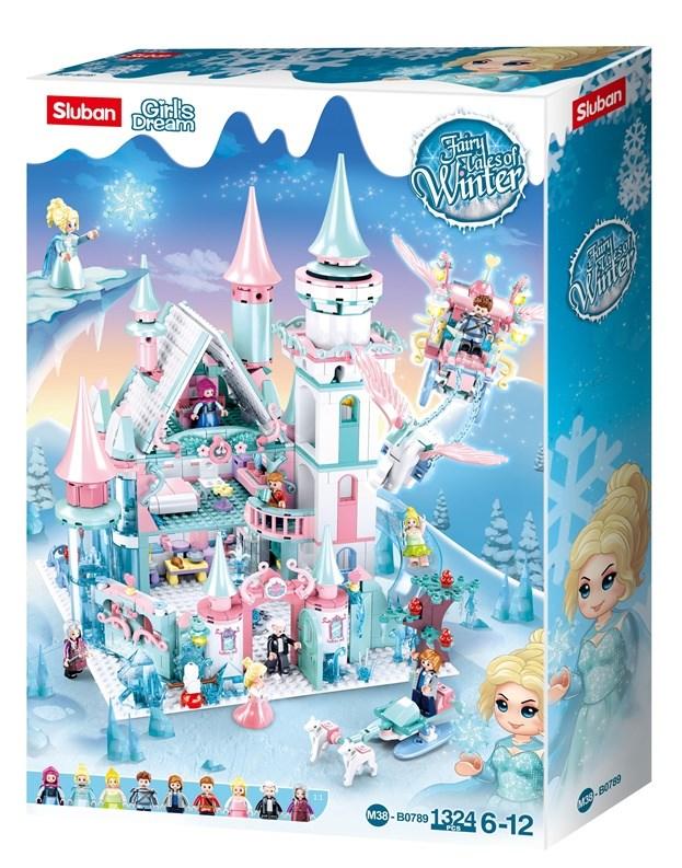 Sluban Fairy Tales of Winter slot - byggesæt M38-B0789 (klodser)
