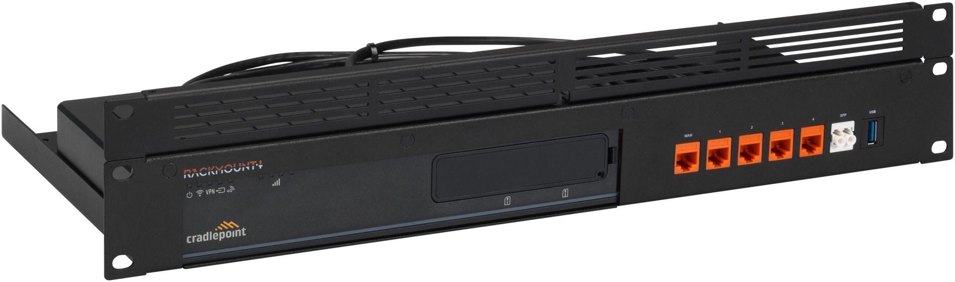 Rackmount.IT RM-CR-T1 rackmontering til firewall - 1,3U, sort billede