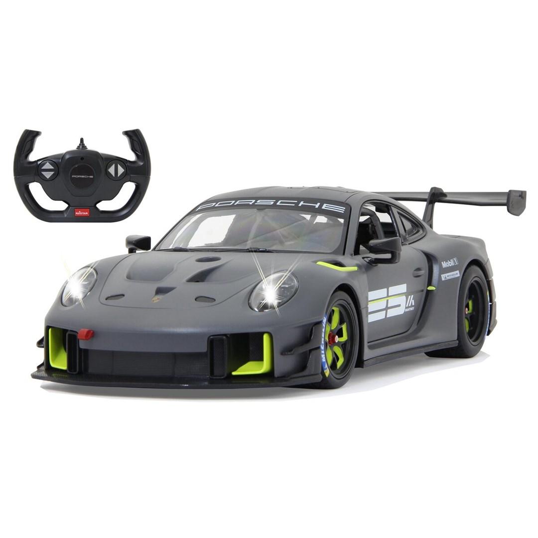 Porsche 911 GT2 RS fjernstyret sportsbil 1:14 - grå (elektrisk)