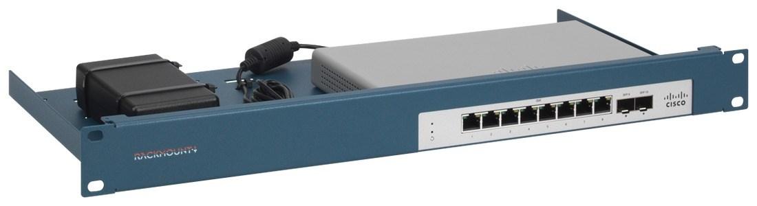 Rackmount.IT RM-CI-T17 firewall rack-mount - 1U, blå billede