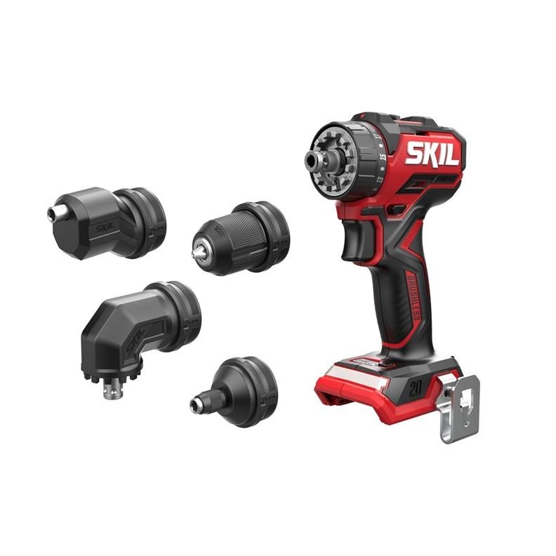 SKIL 3066CA 20V akku bore-/skruemaskine med udskiftelige forsatser