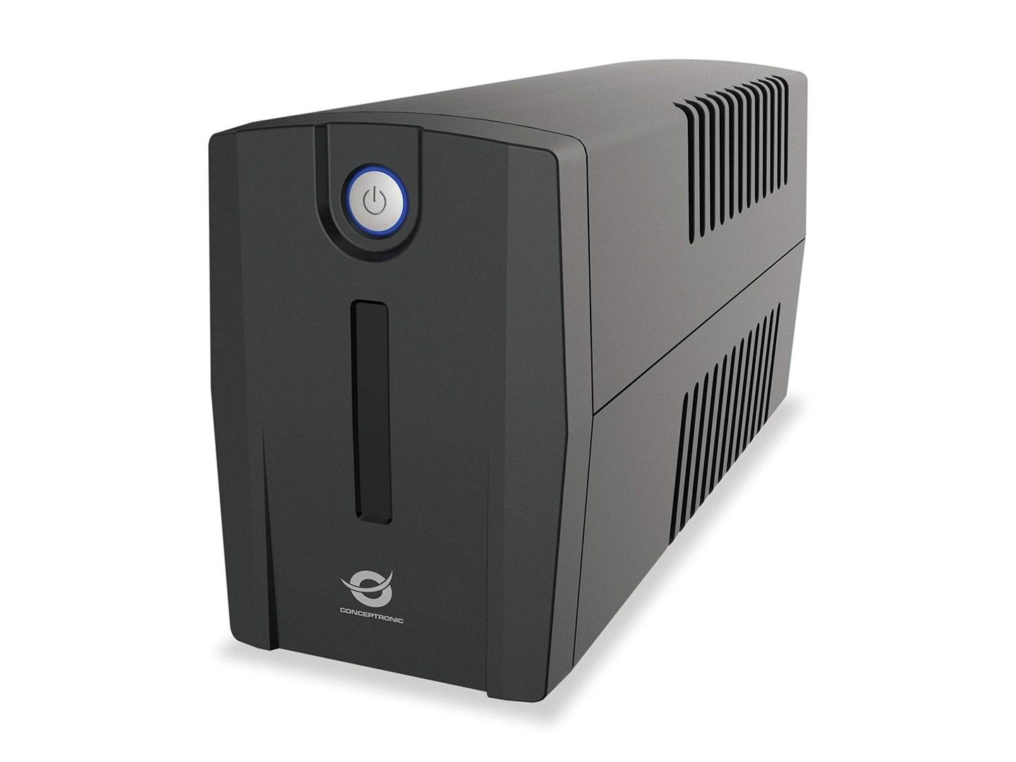 Conceptronic ZEUS02ES UPS 850 VA - 2 AC-udtag billede