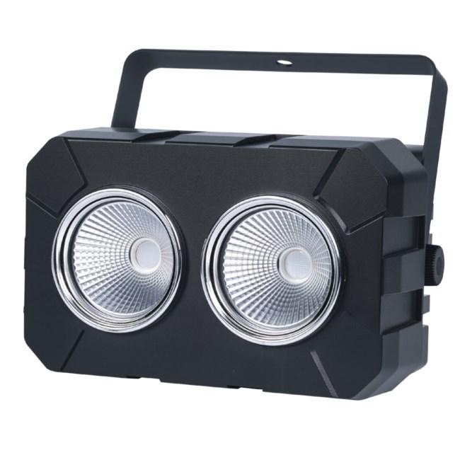 LIGHT4ME UV CANNON blinder scenelys 2x50W UV COB LED