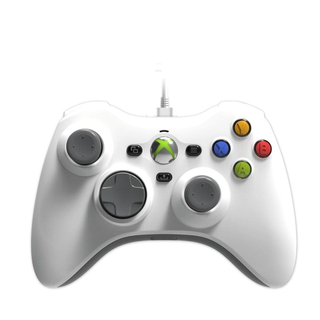 Hyperkin Xenon USB gamepad - hvid, kablet controller til PC og Xbox Series/One billede