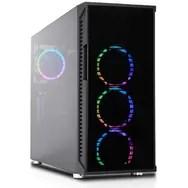 Nanoxia Deep Silence A-RGB pc-kabinet med glasfront