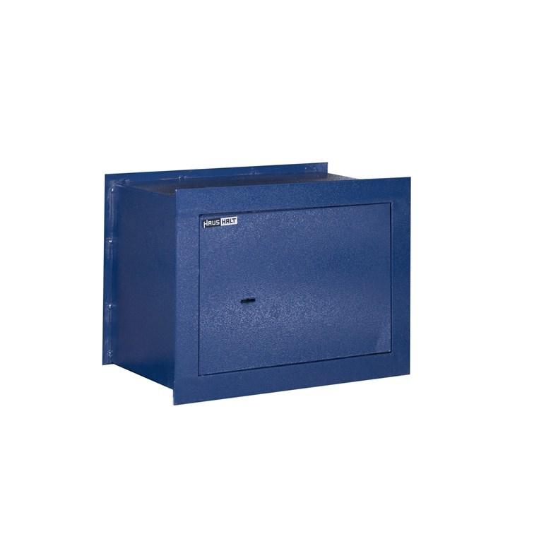 Vægmonteret pengeskab SW-43K - 43 × 26,2 × 32 cm, blå billede