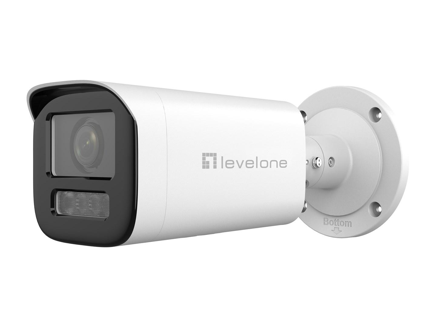 LevelOne GEMINI Zoom IP-kamera 2 MP - indendørs/udendørs, H.265