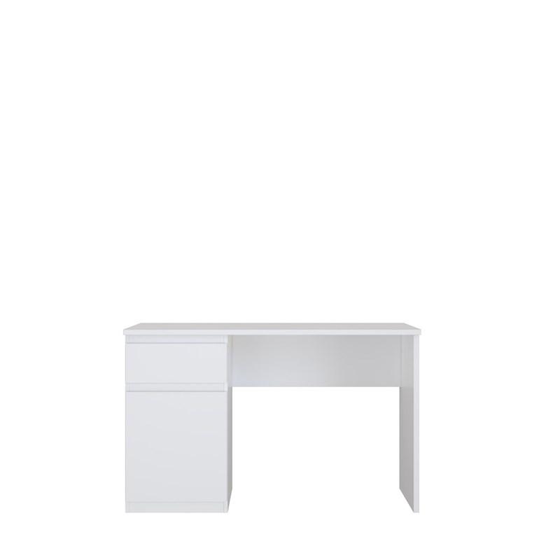 Skrivebord til gaming - hvid 120 × 60 × 75,3 cm