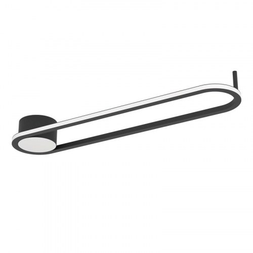 LED gallerilampe til loft - CCT 24 W, sort