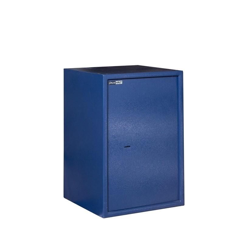 Fritstående pengeskab S-52K - 36 × 35 × 52 cm, blå billede