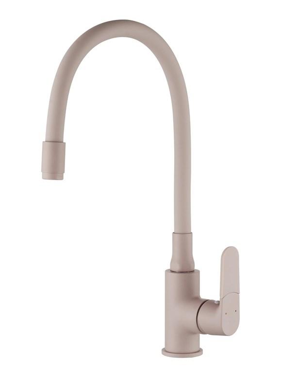 Køkkenarmatur Joga Plus - beige 1-grebs vandhane