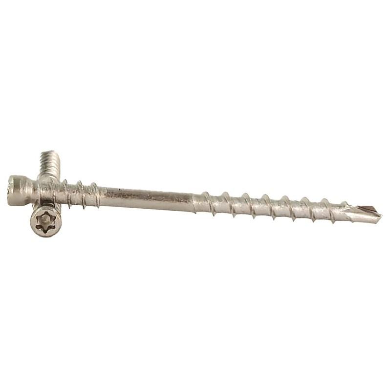 Terrasseskruer TX15 4,2 × 60 mm A2 - 350 stk.
