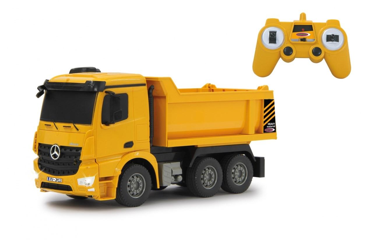 Fjernstyret lastbil - Mercedes-Benz Arocs tipbil 1:26, 2,4 GHz (RTR)