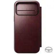 Nomad - Modern Leather Folio - iPhone 17 Pro Max | Burgundy | Horween