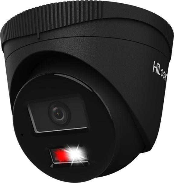 HiLook IPC-T260HA-LU - 6 MP IP-kamera, sort kuppel, Smart Hybrid Light