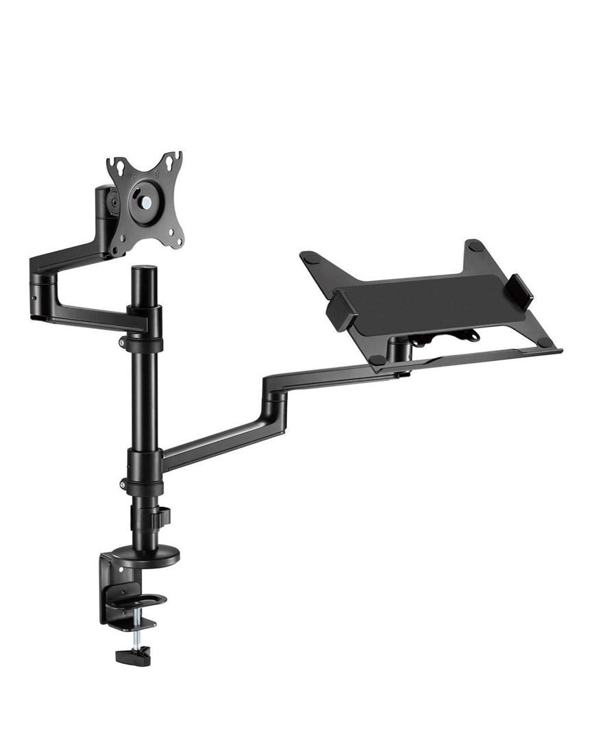 Monitorständer IcyBox 1 Monitor bis zu 32"/8kg Tischmontage