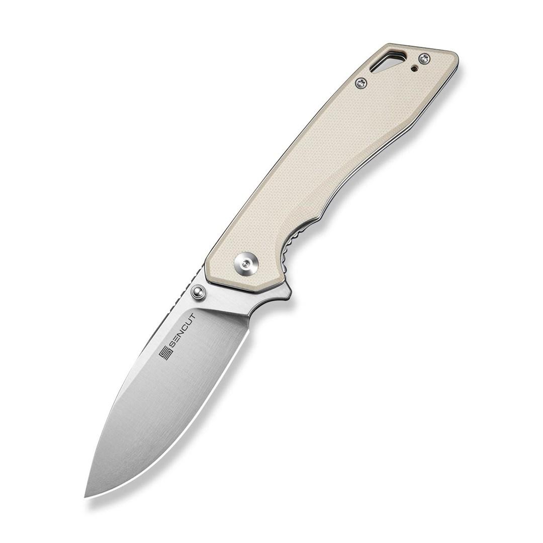 SENCUT Stratex foldekniv - Ivory G10 håndtag