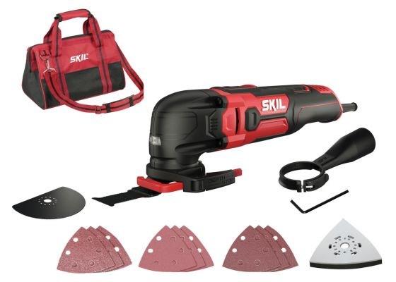 Skil 1491 DB multiværktøj - 300 W, justerbar hastighed, LED-lys