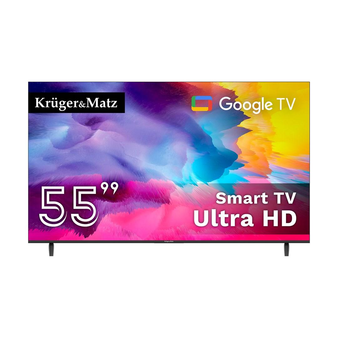 Krüger & Matz 55" Ultra HD Google TV - Smart TV