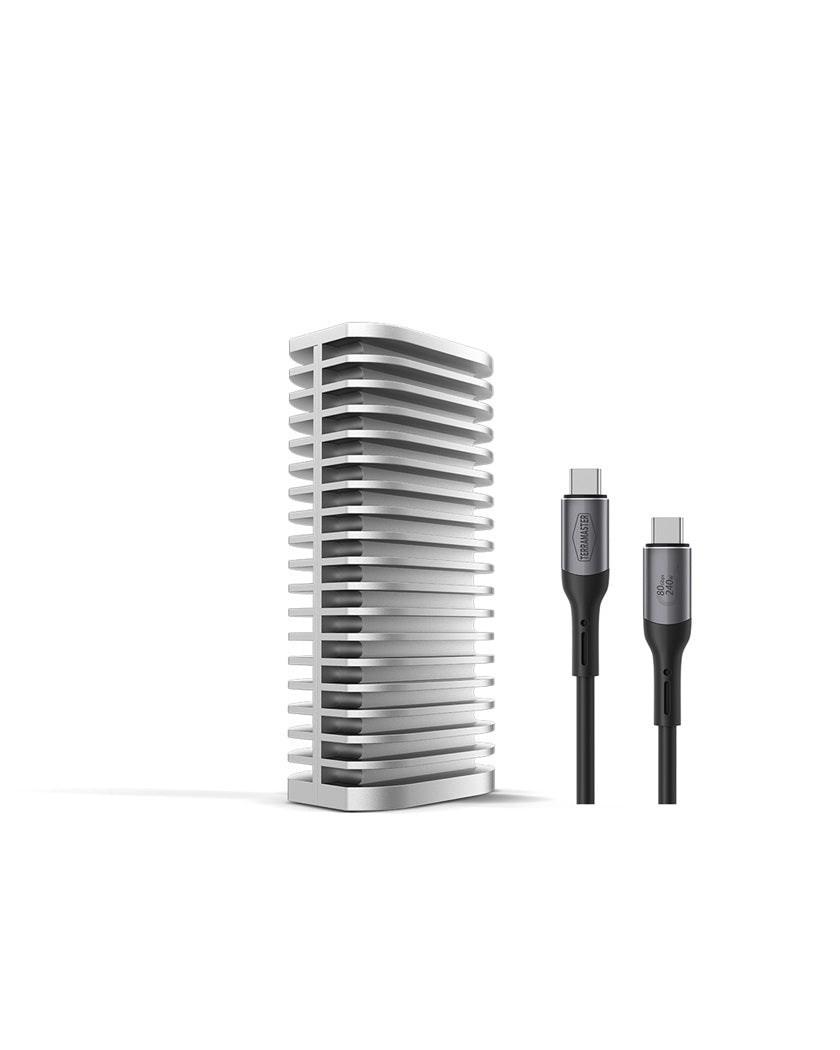TerraMaster D1 SSD Pro - aluminium kabinet til M.2 NVMe