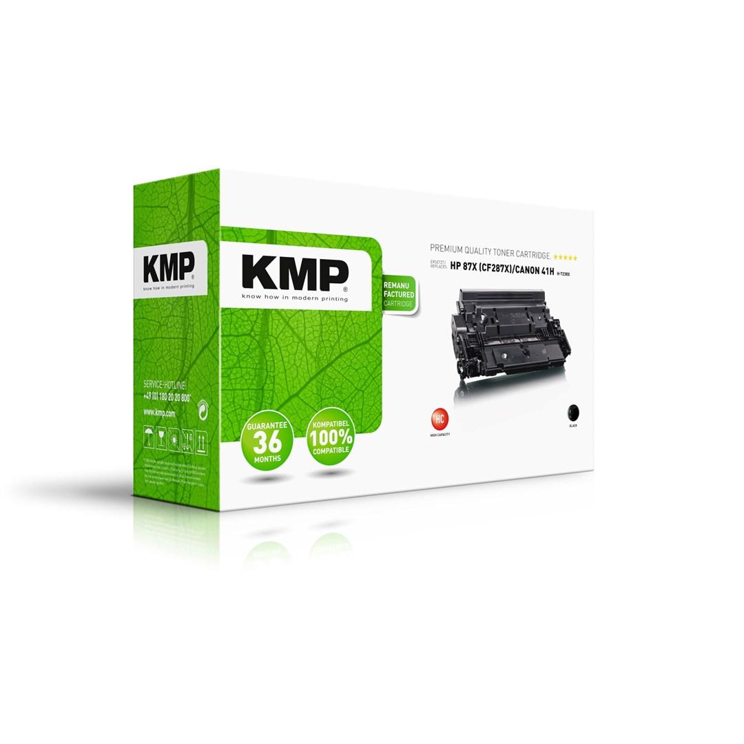 KMP tonerpatron - kompatibel til HP CF287X, sort, ca. 18.000 sider (remanufactured) billede