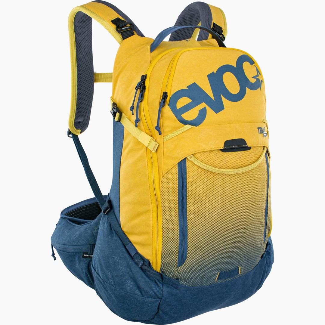 EVOC Trail Pro cykelrygsæk - 26 l, gul/blå, nylon