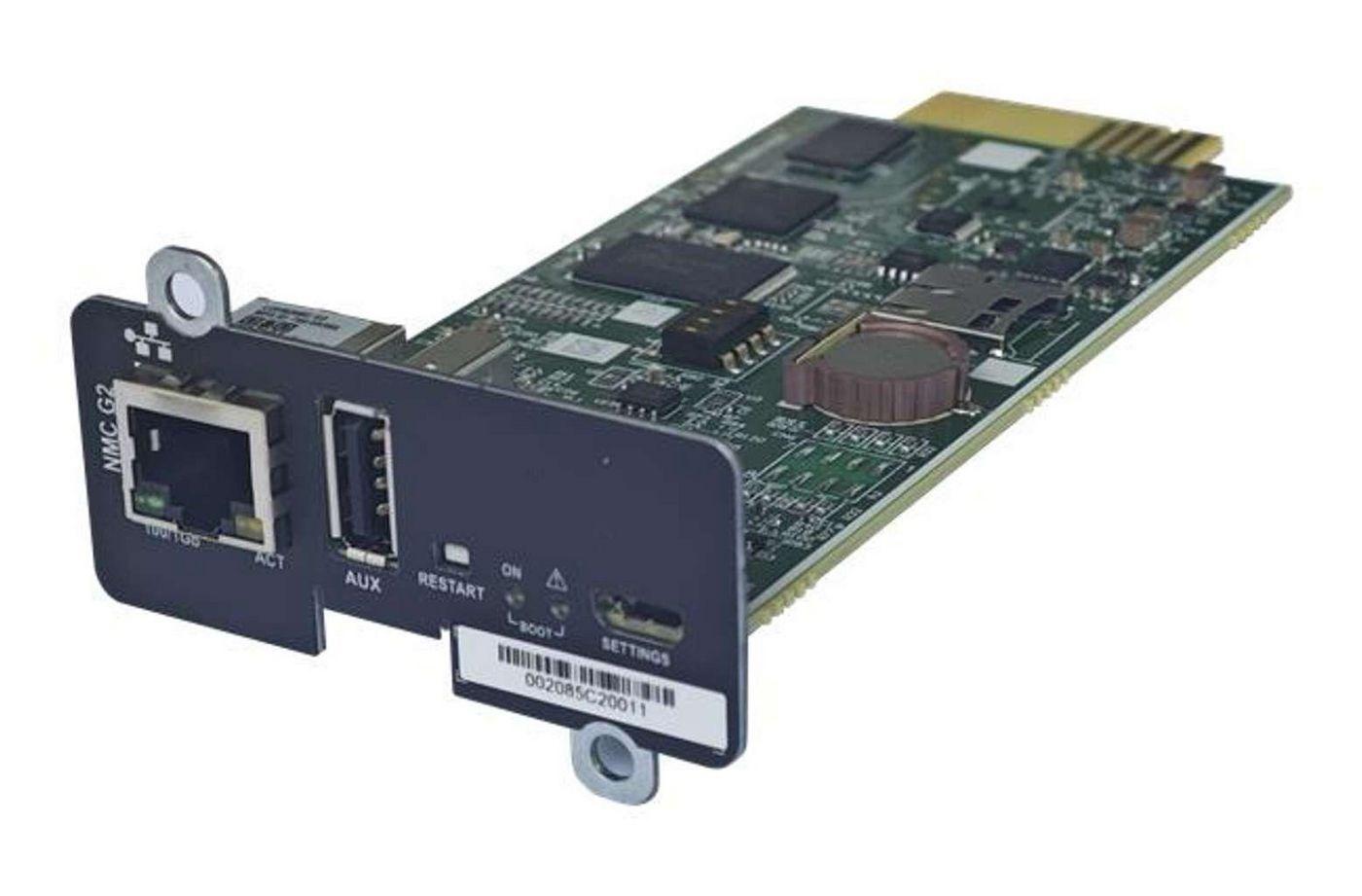 SNMP-modul 1 Gbps til UPS - PowerWalker serier RT/RTG/IoT PF1/6-10 kVA TGB/TGS billede