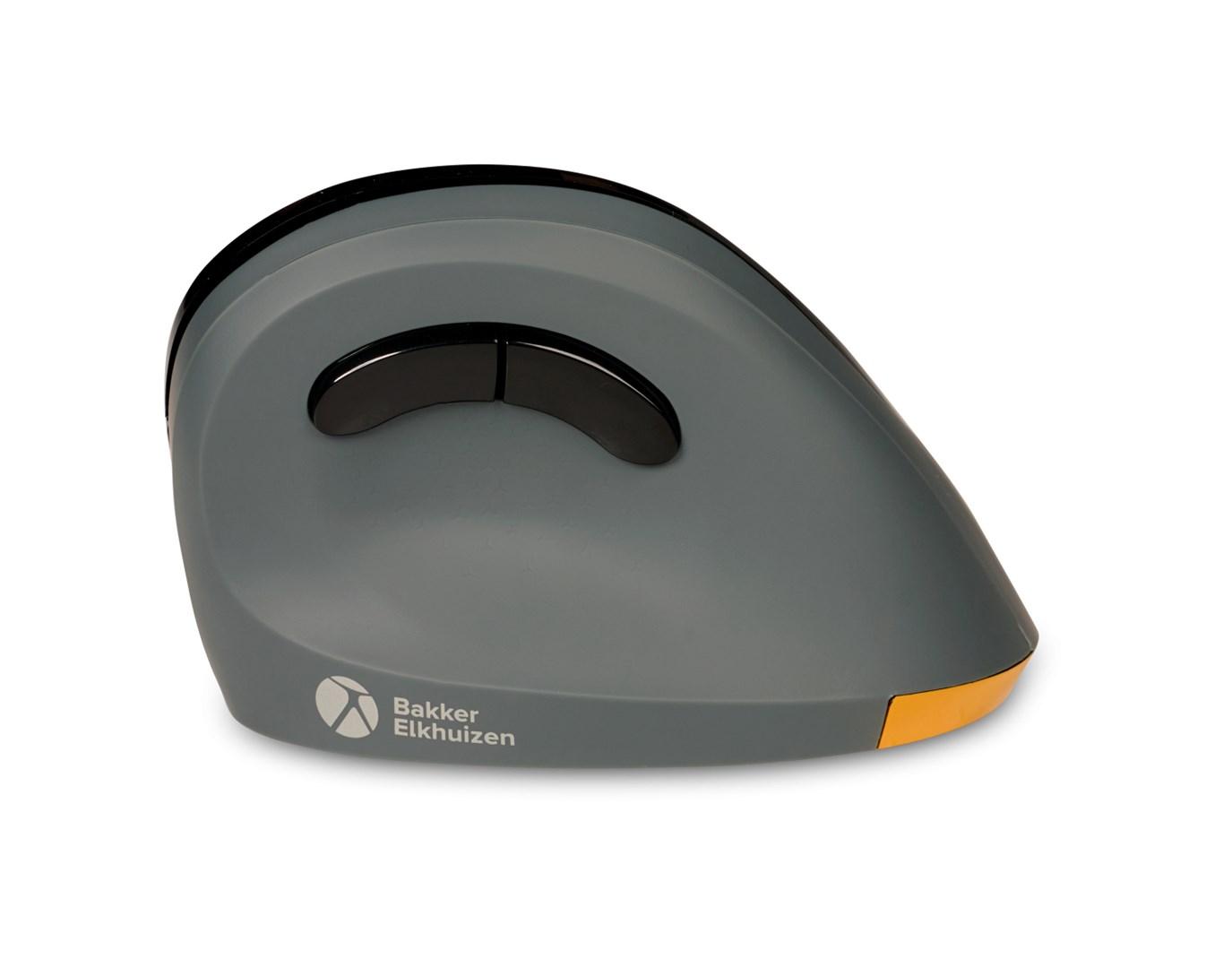 BakkerElkhuizen PRF Mouse - trådløs ergonomisk højrehånds-mus, mørkegrå billede