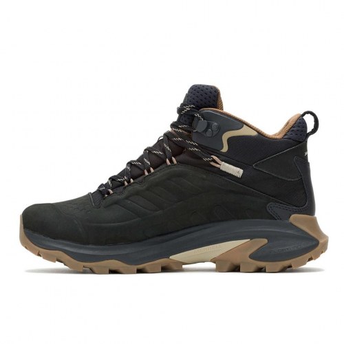 Merrell Moab Speed 2 Leather Mid vandrestøvle - sort, EU 45