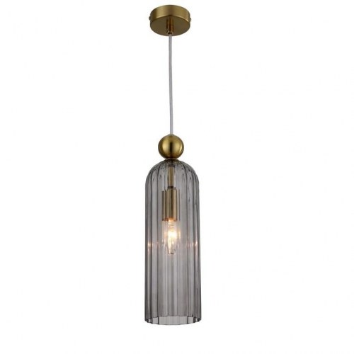 Loftpendel Piega E14 LP-939/1P - røgfarvet glas
