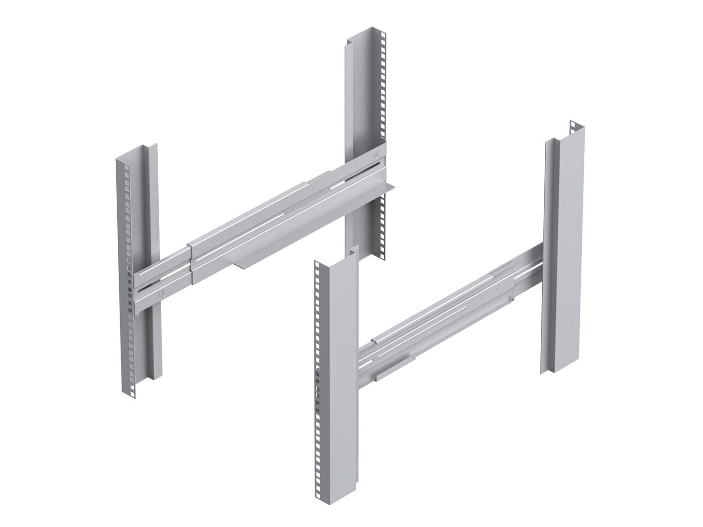 Rackmonteret skinnekit 2U - Conceptronic RRK02, grå billede