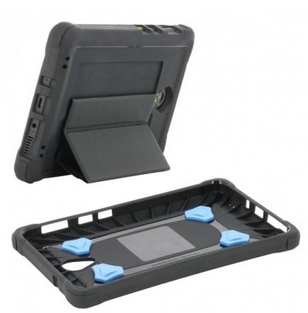 Tablet cover til 8" - sort, med stander og elastiklås