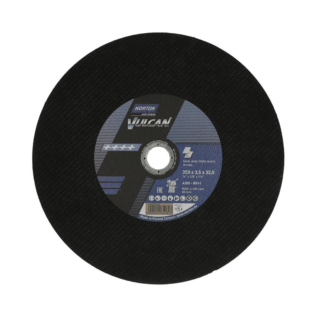 Norton Vulcan skæreskive til metal - 350 × 3,5 × 32 mm (10 stk. + 1 gratis)
