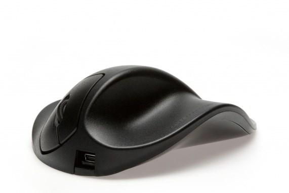 BakkerElkhuizen HandShoeMouse - lille, trådløs ergonomisk højrehåndsmus billede