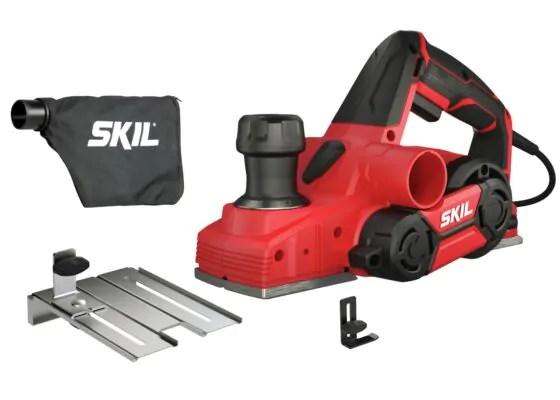 Skil 1590 AA elhøvl 710 W - 16.000 o/min, rød/sort billede