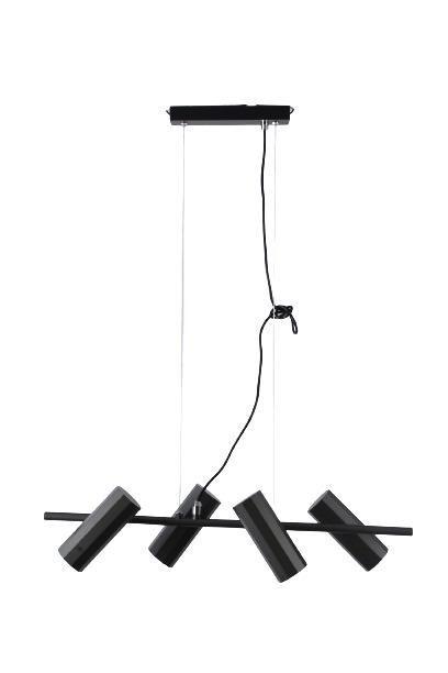 Loftpendel Arctic - 4 x GU10 spots, sort