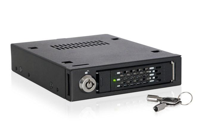 Icy Dock MB601VK-B - 2,5" U.2/U.3 drevskuffe til 3,5" bay, sort billede