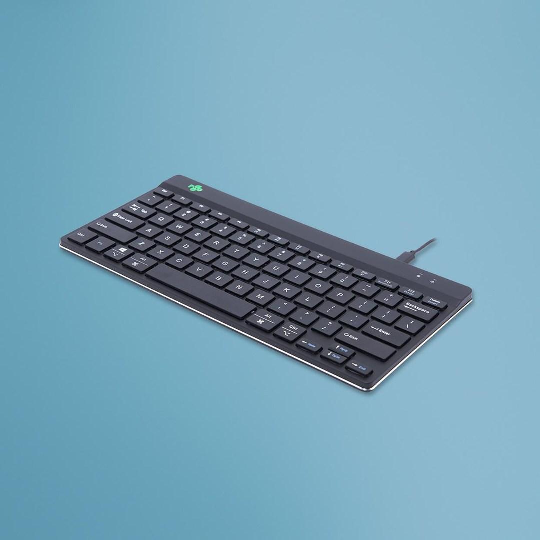 R-Go Compact Break tastatur - QWERTY, kompakt kablet billede
