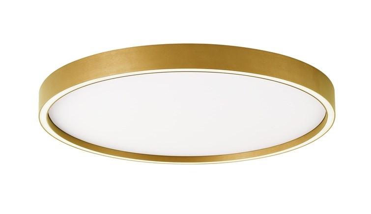 Loftlampe Vanessa 38 W - 50 cm, guld, 3.000 K