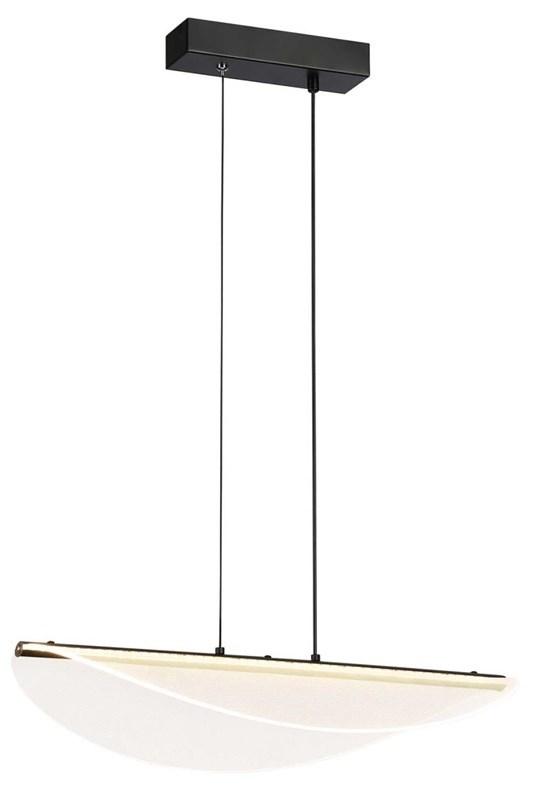 Pendellampe Milali 50 cm - moderne loftlampe i sort