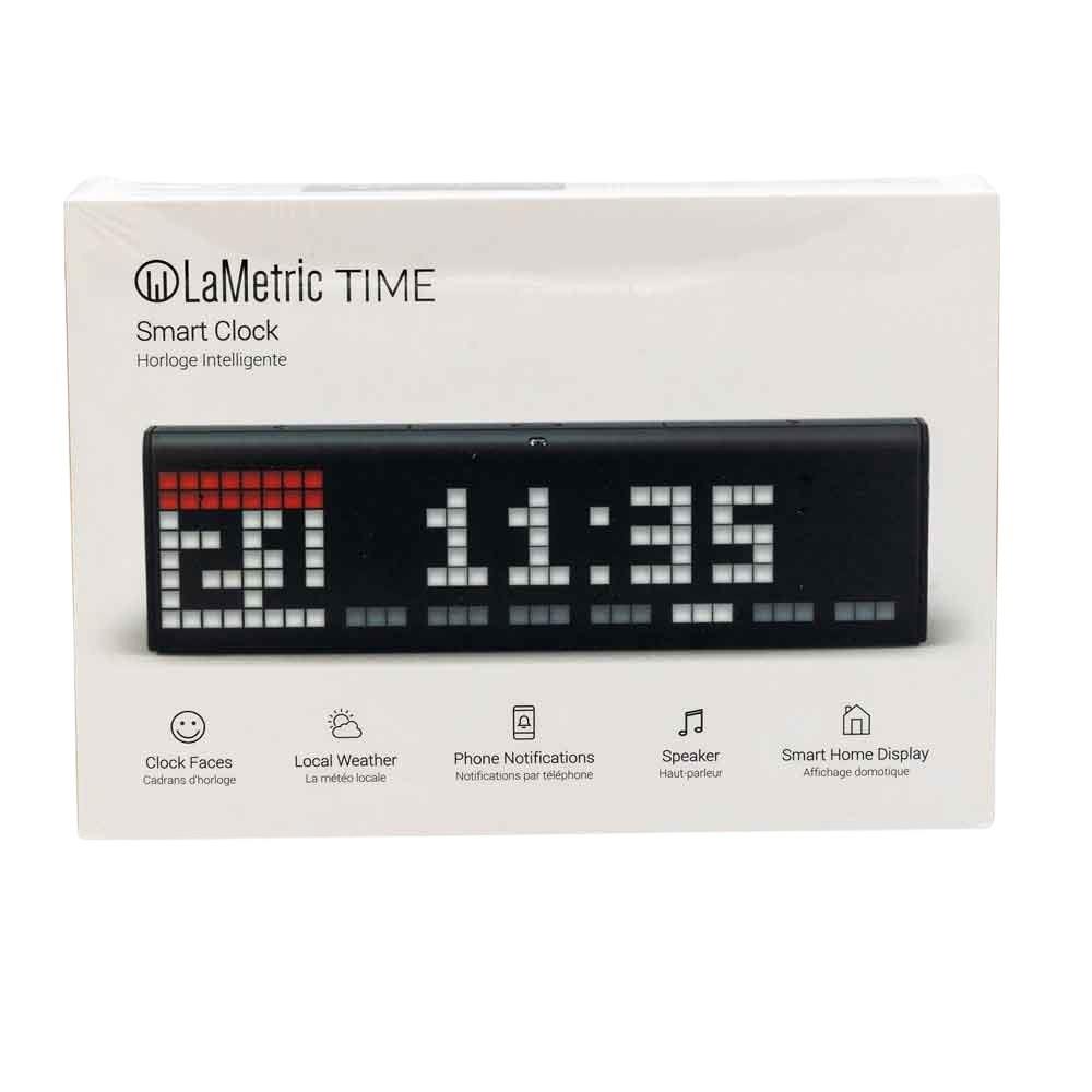 LaMetric Time - smart ur med Wi‑Fi til væg og bord