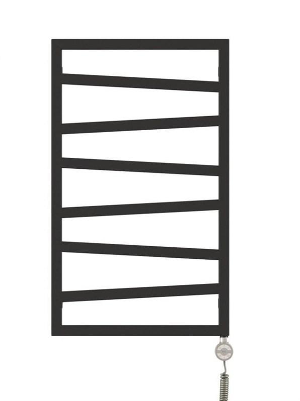 Zigzag vægmonteret tørrestativ 83,5 × 50 cm - mat grå