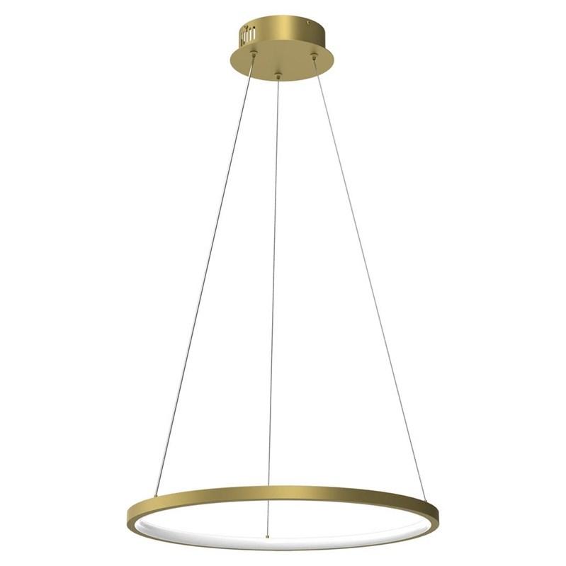 Pendellampe med LED - Ronday, 50 cm, 27 W, guld