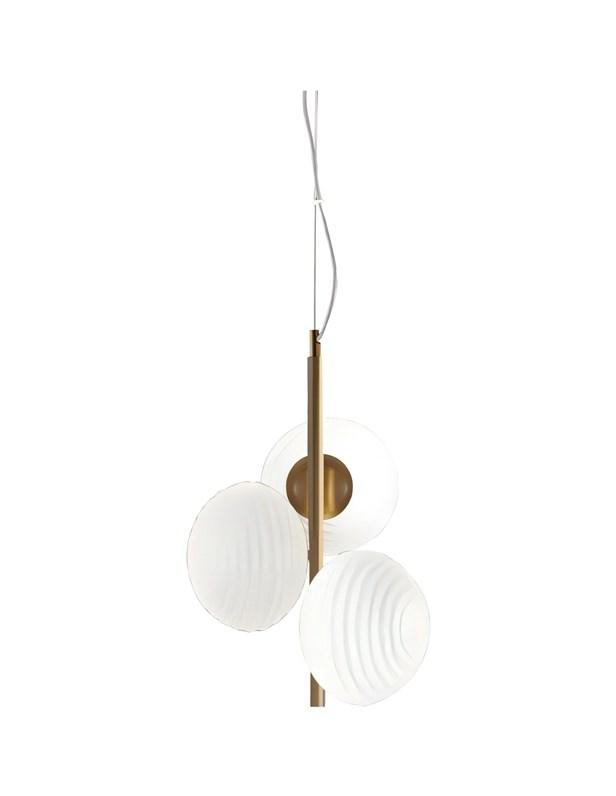 Loftlampe pendel Opalla - 3xE27, Ø34 cm