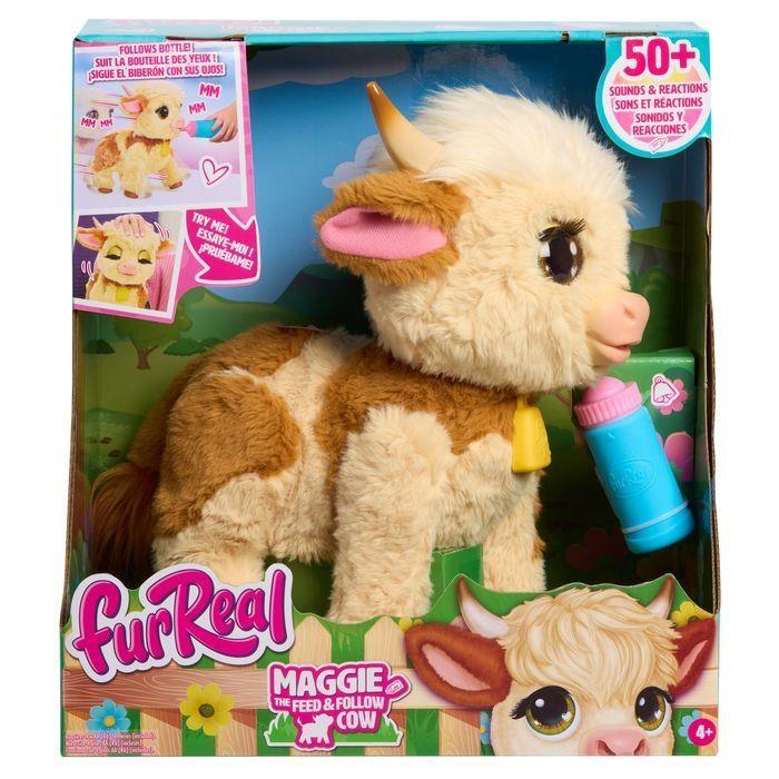 furReal Maggie - interaktiv ko med flaske og 50+ lyde billede