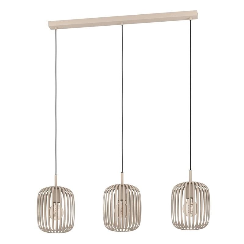 Romazzina pendellampe med 3 lys - E27, sand