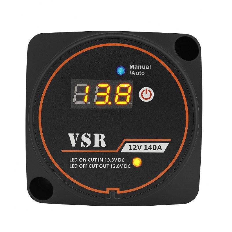 Batteriadskiller med spændingssensor VSR - 12V 140A