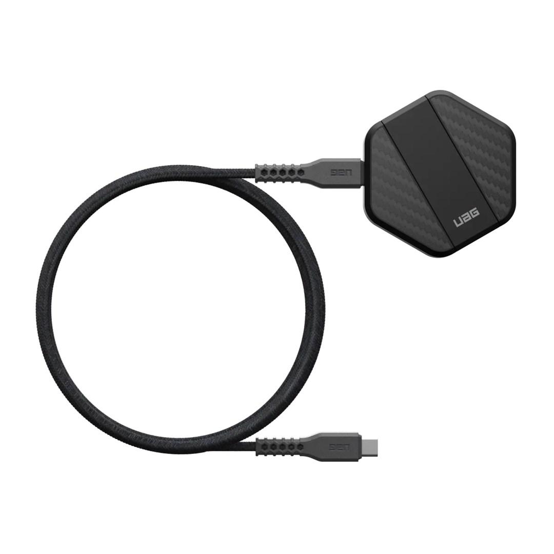 UAG magnetisk trådløs oplader 15 W - USB, universel, sort (indendørs)