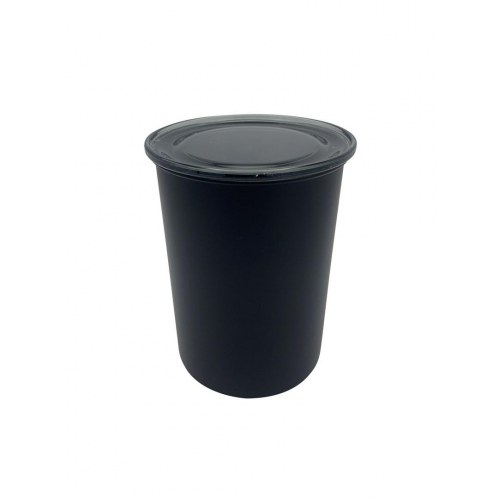 Airscape aroma-beholder i rustfrit stål, medium - mat sort